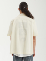 Мужская Рубашка Compress Mesh Revere Collar