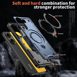 Чехол Magneto Case с кольцом для Poco X7 Pro 5G