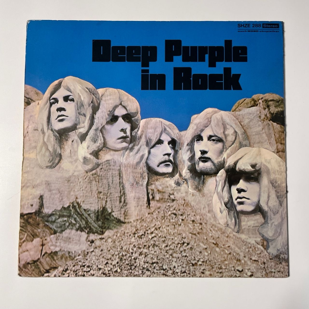 Винтажная виниловая пластинка LP Deep Purple In Rock (Германия 1970) Hor Zu