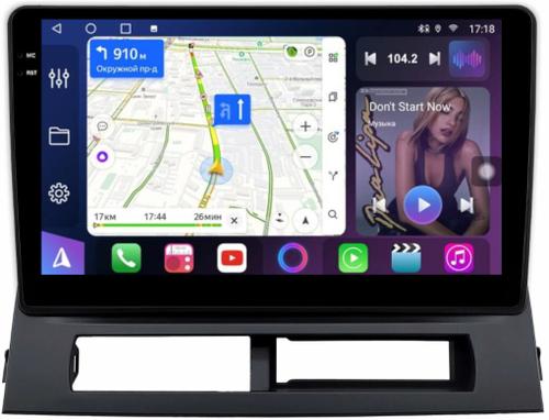 Магнитола для Toyota Prius 20 2003-2011 (наверх) - FarCar S500-TS10 монитор 9.5" QLED на Android 14, Быстрая, CarPlay, 4G SIM-слот