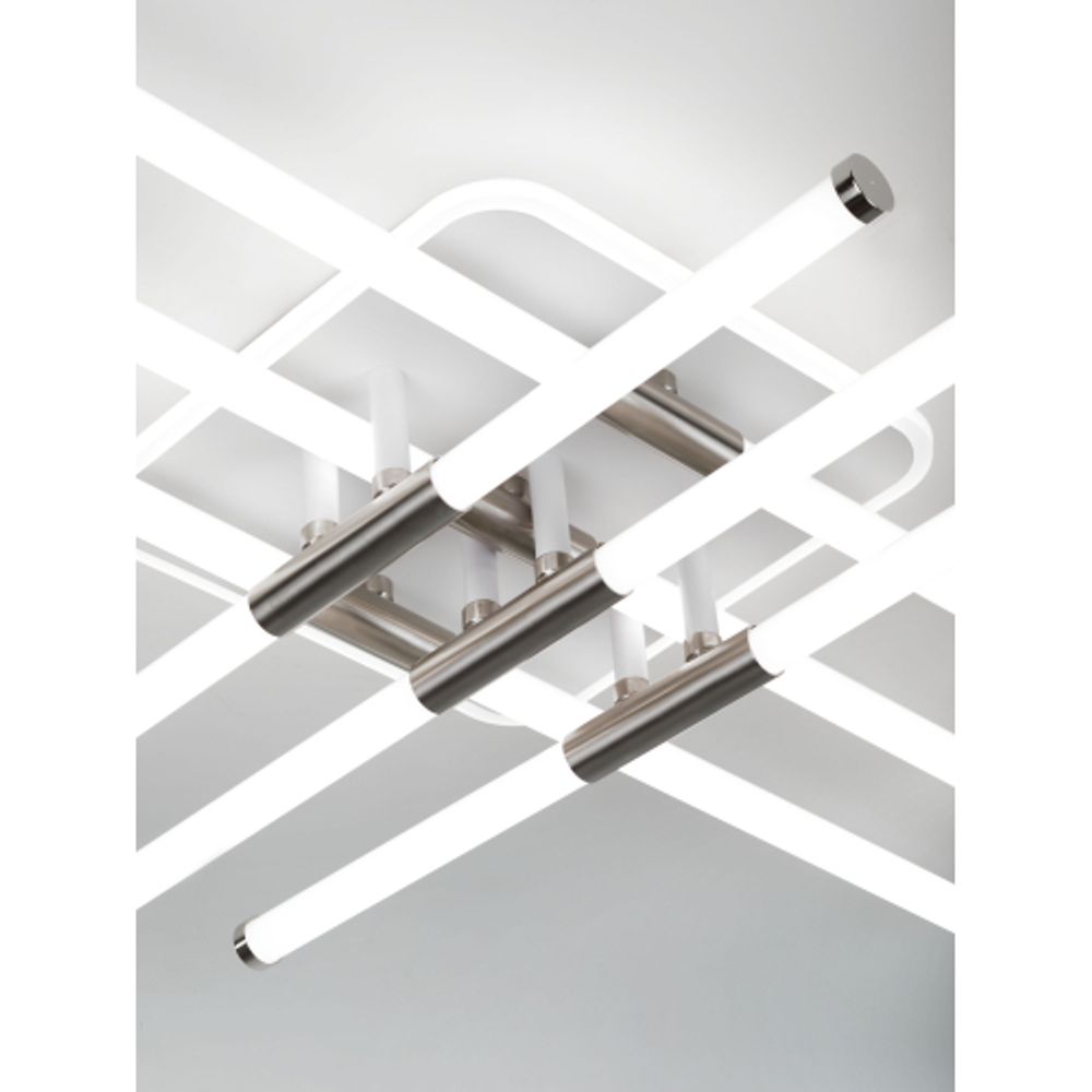 Светильник потолочный светодиодный Rivoli 6196-733 Morgan LED 110 Вт 3000-6000 К с пультом | Интерьерные светодиодные светильники