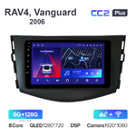 Teyes CC2 Plus 9"для Toyota RAV4, Vanguard 2006