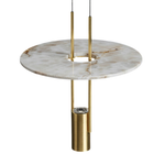 Подвесной светильник 26507P/1 Brass / White Alabaster