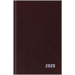 Ежедневник 2025г. А5, BG, бумвинил, коричневый,, 168л