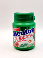 Mentos MIX 5 жевательная резинка без сахара Pure fresh/white, 5 вкусов (Мята, Виноград, Арбуз, Клубника, Вишня), 5 шт. по 54 г