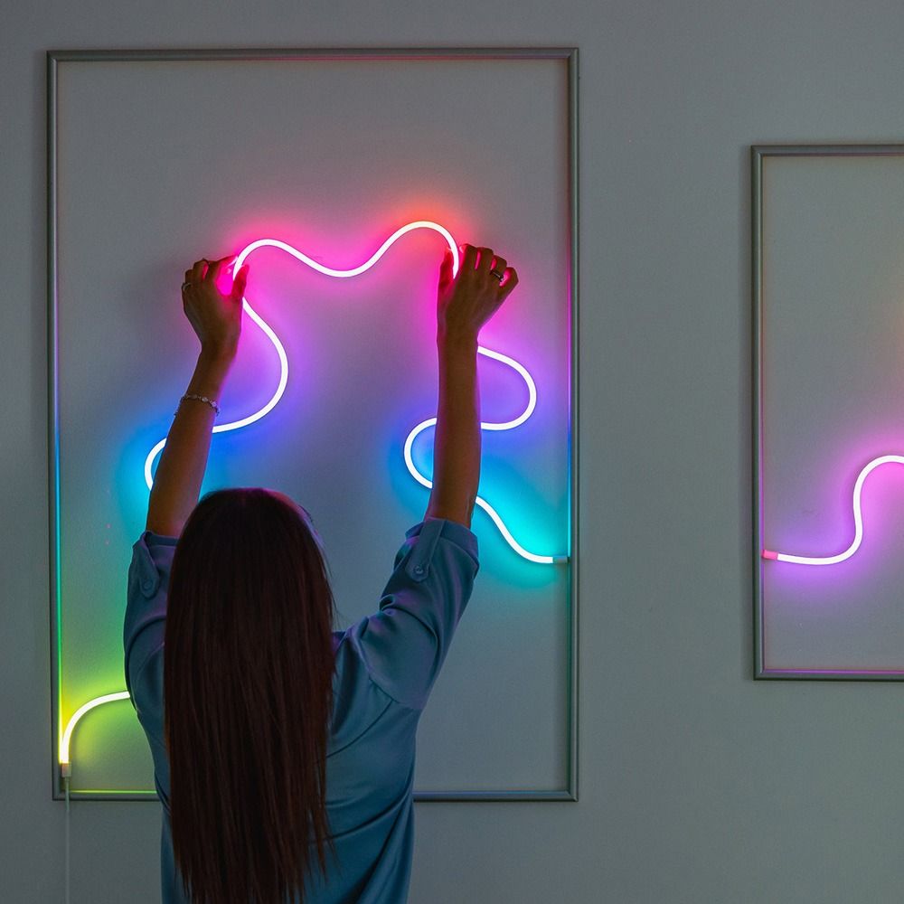 Светодиодная лента Smart Light 3м - Twinkly Flex - 300 шт. RGB + BT + Wi-Fi ( TWFL300STW-WEU )