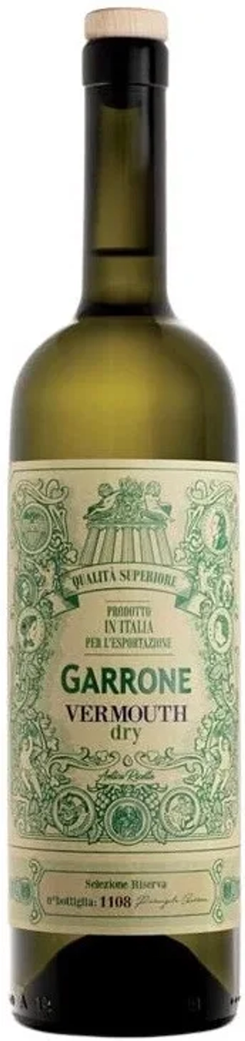 Вермут Garrone Antica Ricetta Dry, 0.75 л