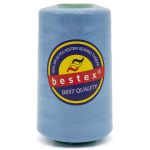 Нитки универсальные Bestex 40/2, 4570 м (5000 ярд) / 1 кат., 321 лазурно-голубой