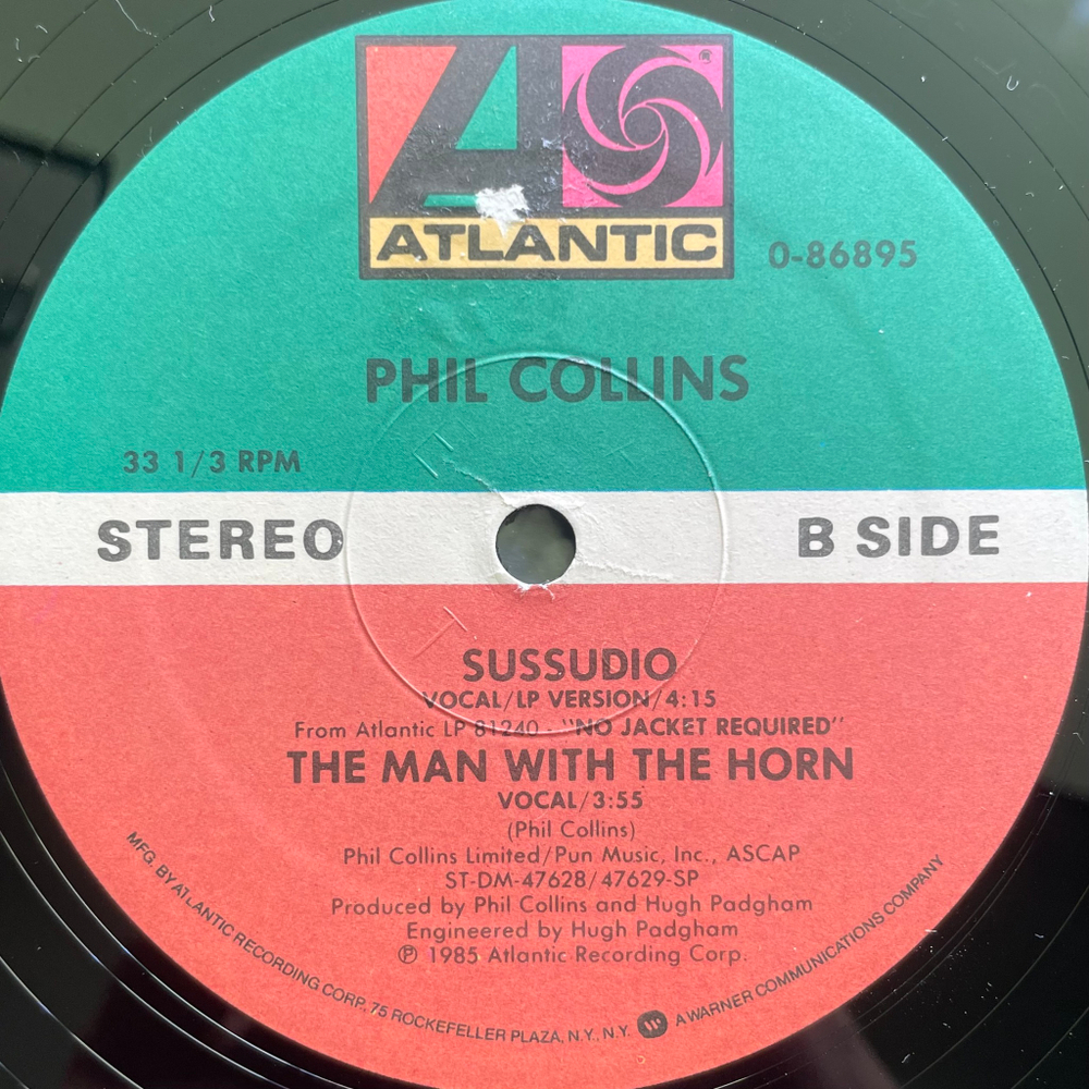 Phil Collins ‎– Sussudio (США 1985г.) EP