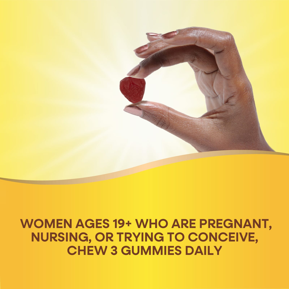 Nature's Way, Alive! Daily Support Premium Prenatal, витамины для беременных, клубника и лимон, 75 жевательных таблеток