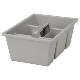 Ящик с отделениями IKEA FANGGRODA (ФАНГГРОДА), Светло-серый, 35x24x14 см