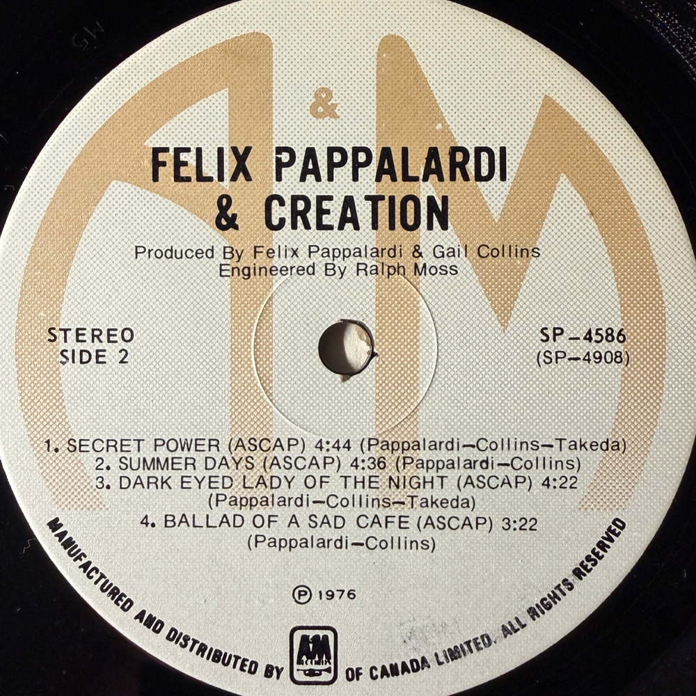 Felix Pappalardi & Creation (Канада 1976г.) Т