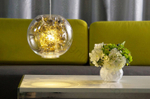 Pendant design lamp Tangle Globe by Artecnica (Black)