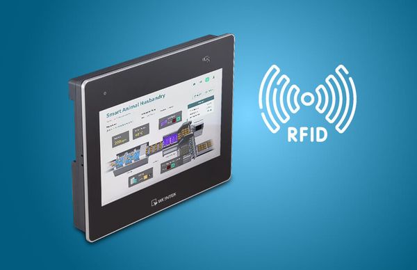 Интеграция RFID считывателя в панель модели cMT3102X