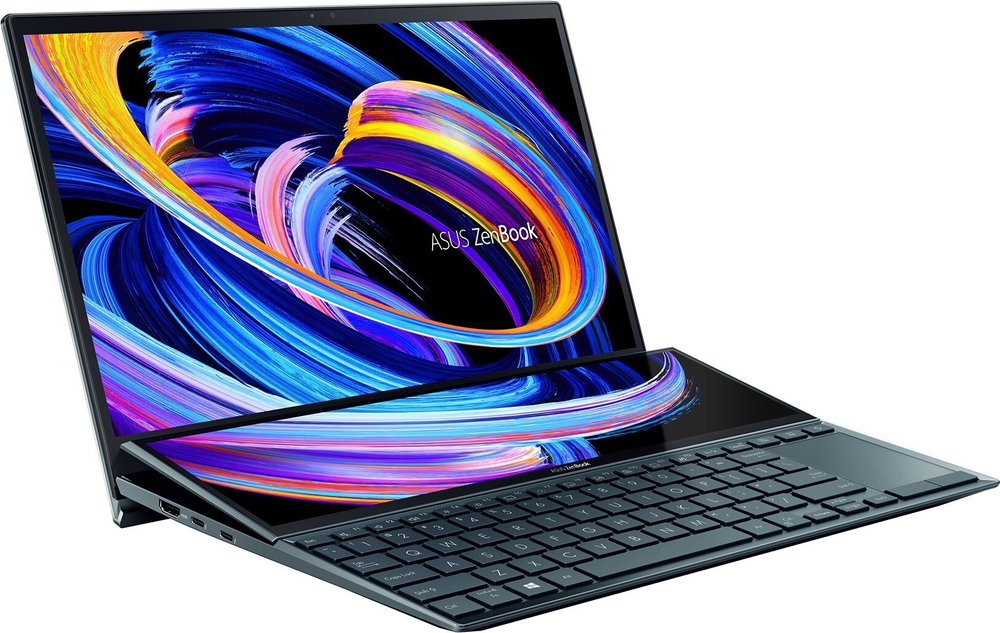 Ноутбук 14" Asus ZenBook Duo UX482EG-HY010T Blue (90NB0S51-M02090)