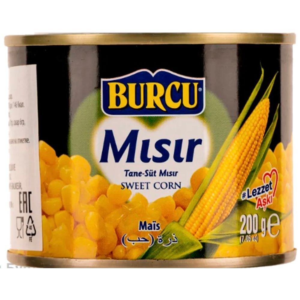 Кукуруза сладкая ко.Bursu ж/б 200г 48шт