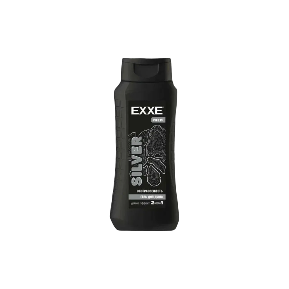 Гель для душа EXXE MEN муж 2в1 Экстрасвеж SILVER 400 мл