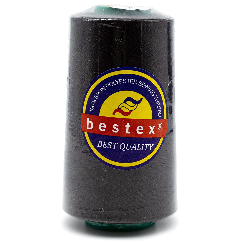 Нитки универсальные Bestex 50/2, 4570 м (5000 ярд) / 1 кат., 387 горький шоколад