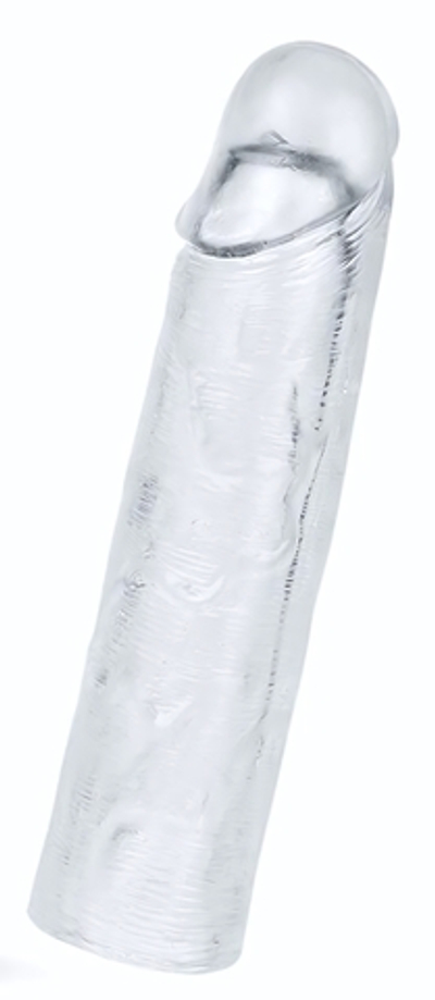Прозрачная насадка-удлинитель Flawless Clear Penis Sleeve Add 1 - 15,5 см. (Цвет: прозрачный)