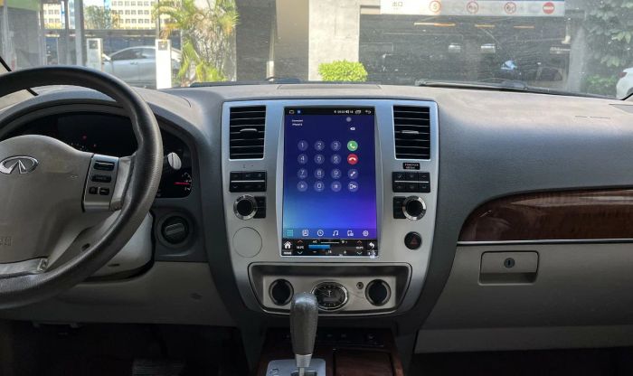 Магнитола для Infiniti QX56 JA60 2007-2010 - Kuberg DH QLed, Android 13, Быстрейшая, CarPlay, 4G SIM-слот