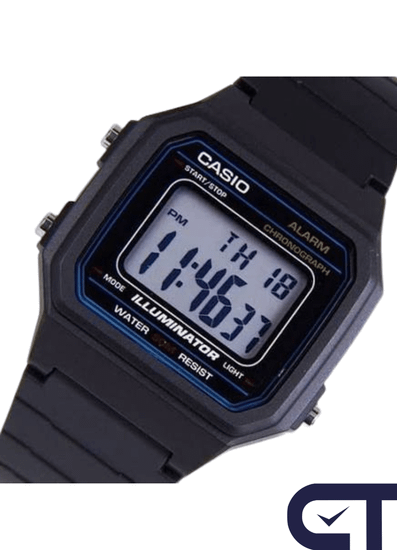 Casio W-217H-1A — унисекс наручные часы