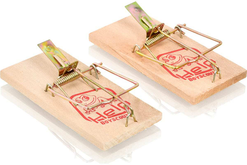 МЫШЕЛОВКА HELP ДЕРЕВО 10Х4,5X0,6СМ 2ШТ 80265