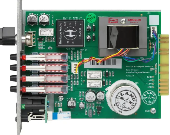 Lang Electronics by Heritage Audio 312L Silver
