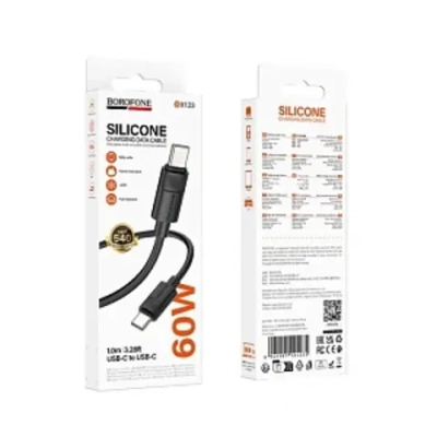 Кабель Type-C BOROFONE BX123 60W Type-C чёрный
