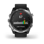 Умные часы Garmin Descent Mk2 стальные с черным ремешком 010-02132-10