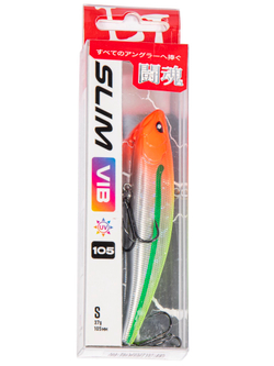 Воблер тонущий вертикальный LJ Pro Series SLIM VIB S 105.00/336