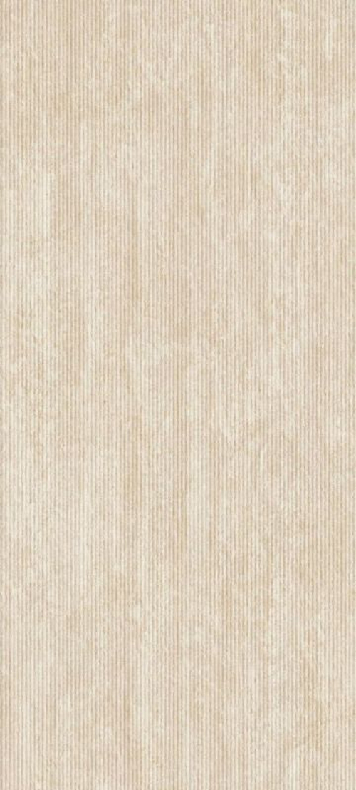 Керамическая плитка для стен ATLAS CONCORDE MARVEL 3D Reed Travertine Sand 50x120 8,5мм AQ3R