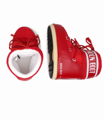 Утепленное угги MOON BOOT CLASSIC LOW 2 Moon Boot - красный(14093400)