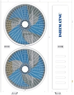 Полупромышленная сплит система ISHIMATSU AKN60K2 колонного типа