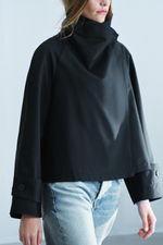 КОРОТКИЙ ТРЕНЧ С ВЫСОКИМ ВОРОТНИКОМ — ZW COLLECTION — ZARA