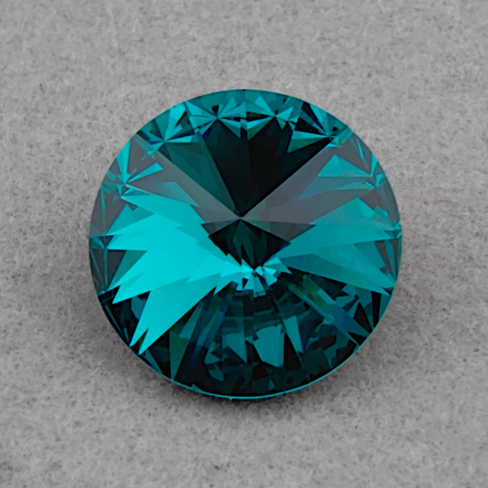 Риволи Swarovski 1122, цвет Голубой циркон (Blue Zircon F)