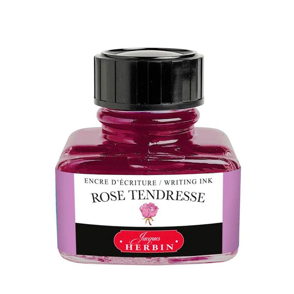Чернила во флаконе Herbin 30 мл Rose tendresse нежно-розовые (13061T)