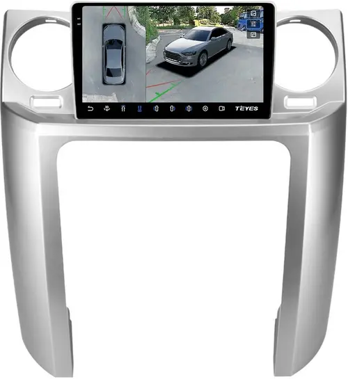 Магнитола для Land Rover Discovery 3 2005-2009 (закругленные углы) - Teyes CC3-2K-360 на Android 10, Быстрая, 2K QLED, CarPlay, 4G SIM-слот, 4 камеры в комплекте
