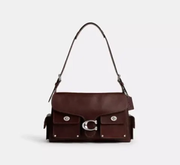 COACH СУМКА CARGO TABBY 36, ТЕМНО-КОРИЧНЕВЫЙ