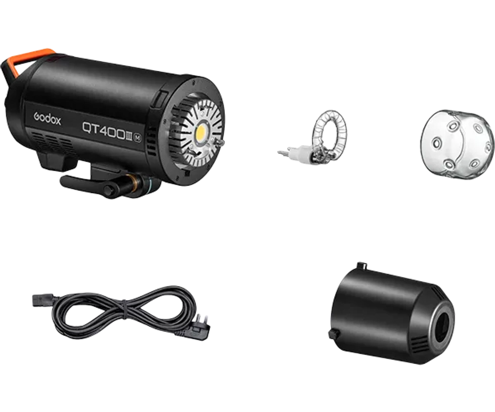 Вспышка студийная Godox QT400IIIM высокоскоростная