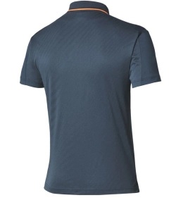 Мужское теннисное поло Mizuno Tennis Short-Sleeve - insigna blue