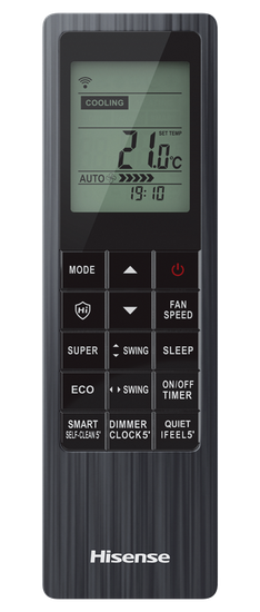 Бытовая сплит-система серии BLACK CRYSTAL Classic A AS-10HW4SYDTG5B (комплект)