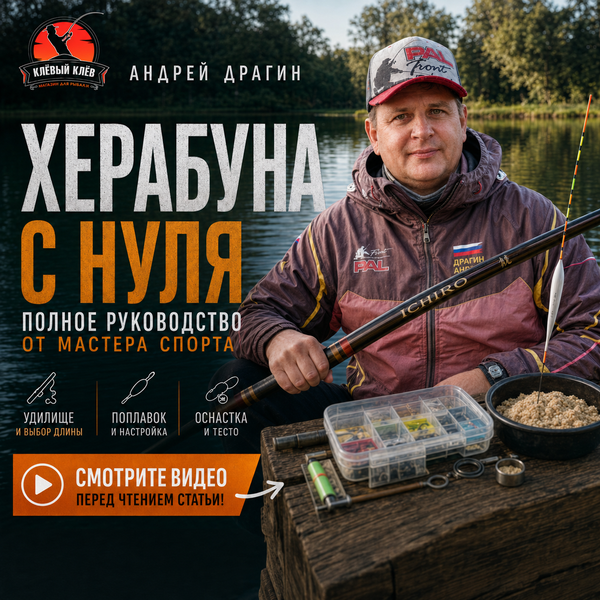 Херабуна для начинающих: как собрать снасть и начать ловить
