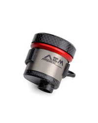 AEM Factory Бачок тормозной жидкости карбон / титан для цилиндров Brembo RCS