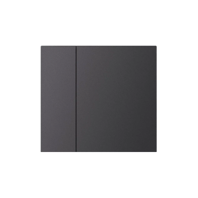 INTELLIGENT ARLIGHT Накладка панели KNX-23-2G-SUF Dark Grey (Backlightless) (IARL, IP20 Металл, 2 года)