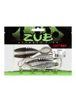 Приманка ZUB-TWIST 90мм(3,5")-5шт, (цвет 030) черный верх-натурал низ