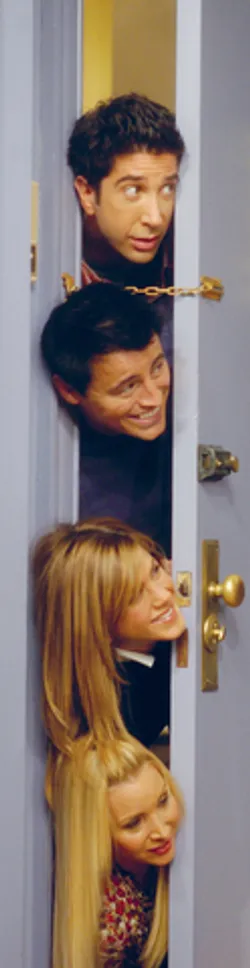 Закладка с резинкой. FRIENDS