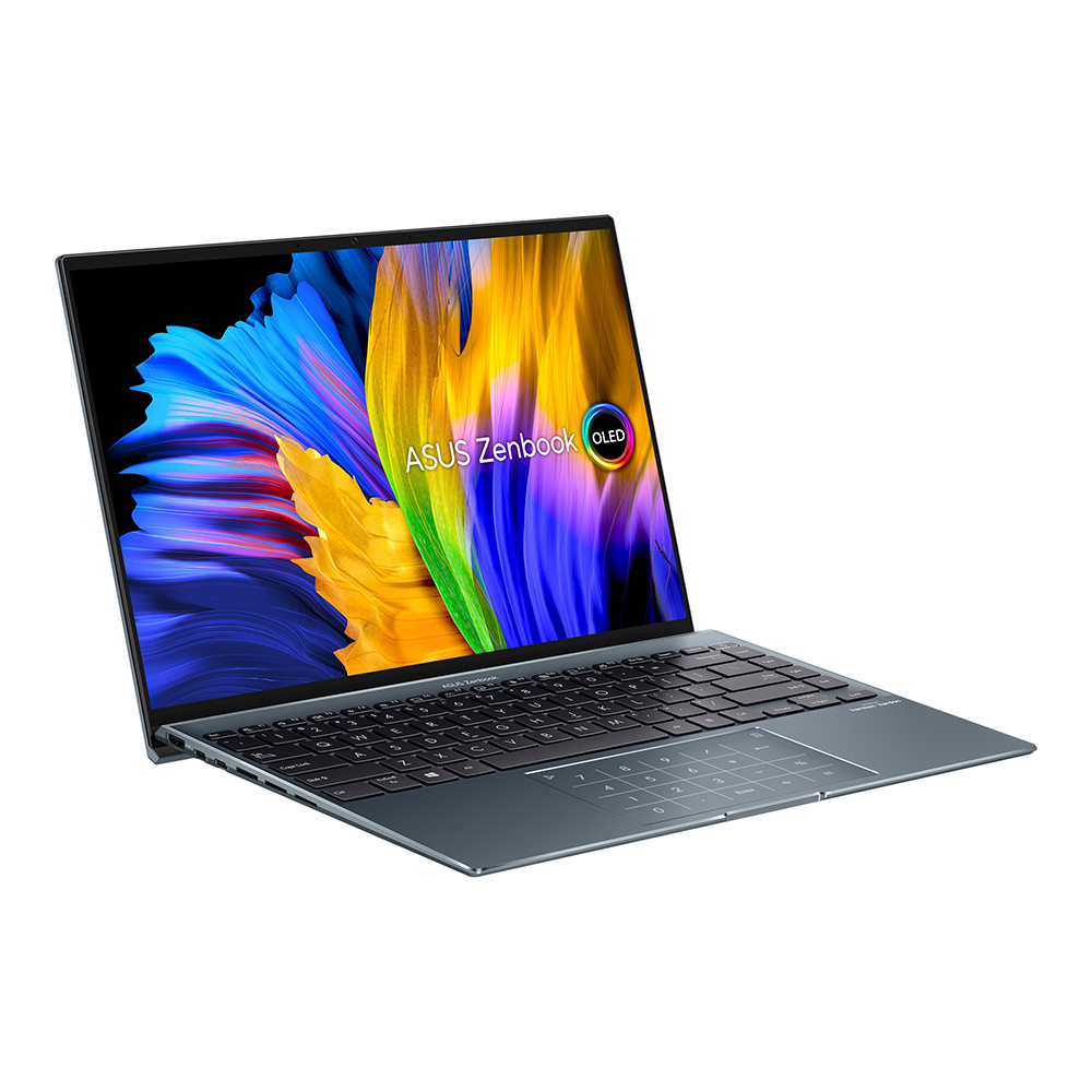 Ноутбук 14" ASUS Zenbook 14X UX5401EA-KN155 Core i7 1165G7/16Gb/512Gb SSD/14" OLED WQUXGA Touch/DOS Серый (90NB0UQ1-M000R0)
