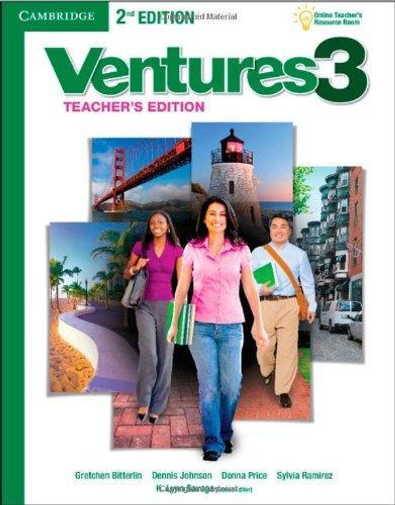 Ventures Second Edition 3 книга для учителя ( Teacher's Edition with Assessment Audio CD/CD-ROM)