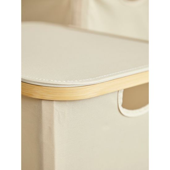 Корзина для белья neat tall, 41х35х74 см, молочная