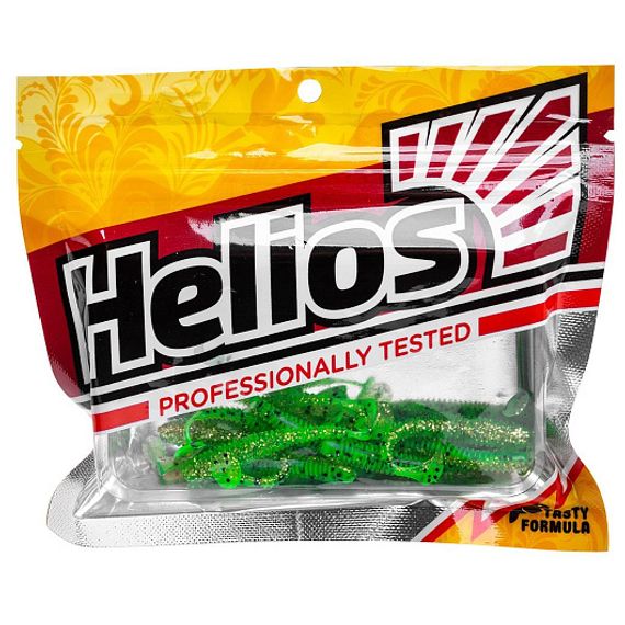 Виброхвост Liny Catcher 2,35'/6 см Green Peas 12шт. (HS-5-051) Helios